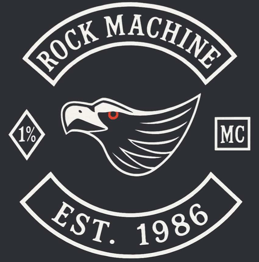 Rock Machine 1% MC Est. 1986 Rock Machine 1% MC Est. 1986